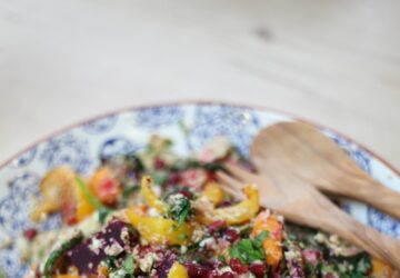 cooked food on white ceramic plate