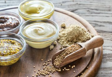 Different kinds of mustard